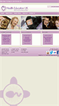 Mobile Screenshot of healtheducationuk.com